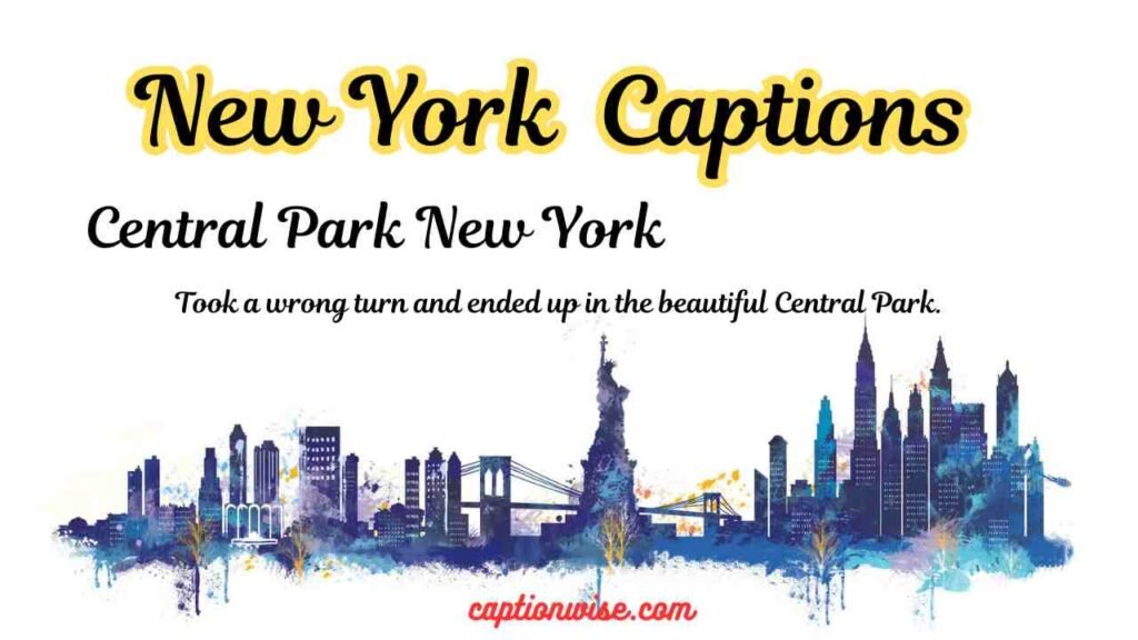 New York Instagram Captions: Top 500+ From Central Park to Times Square: New York Instagram Captions