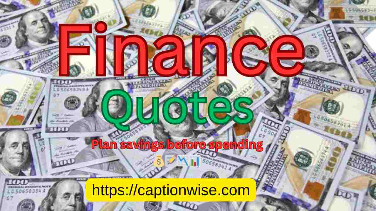 Finance quotes