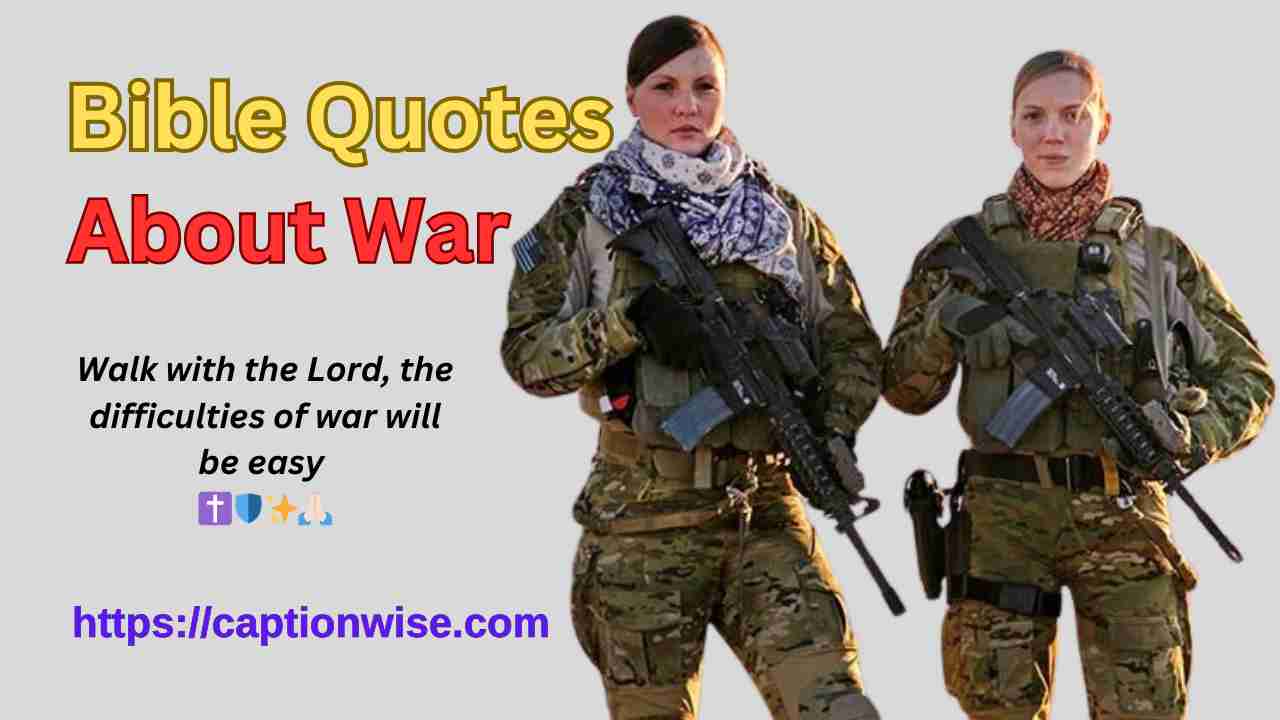 Bible Quotes About War