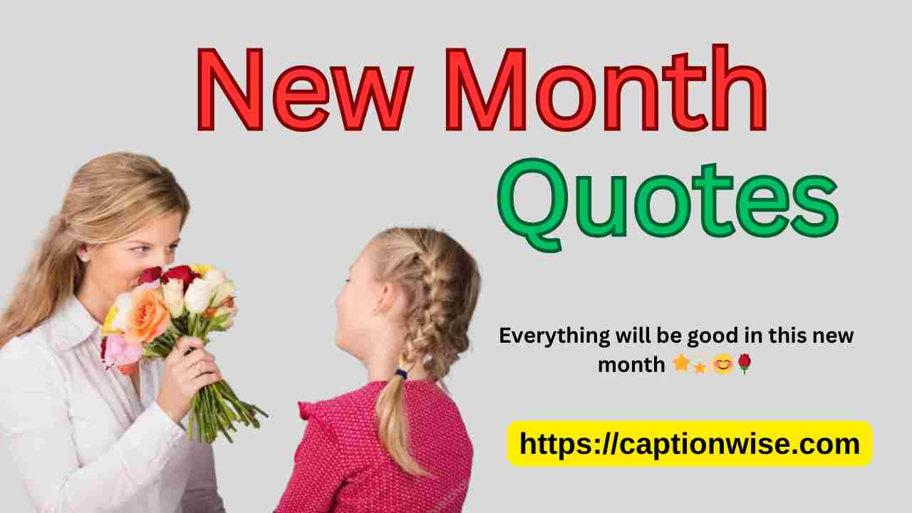 New Month Quotes