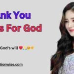 Thank You Quotes For God