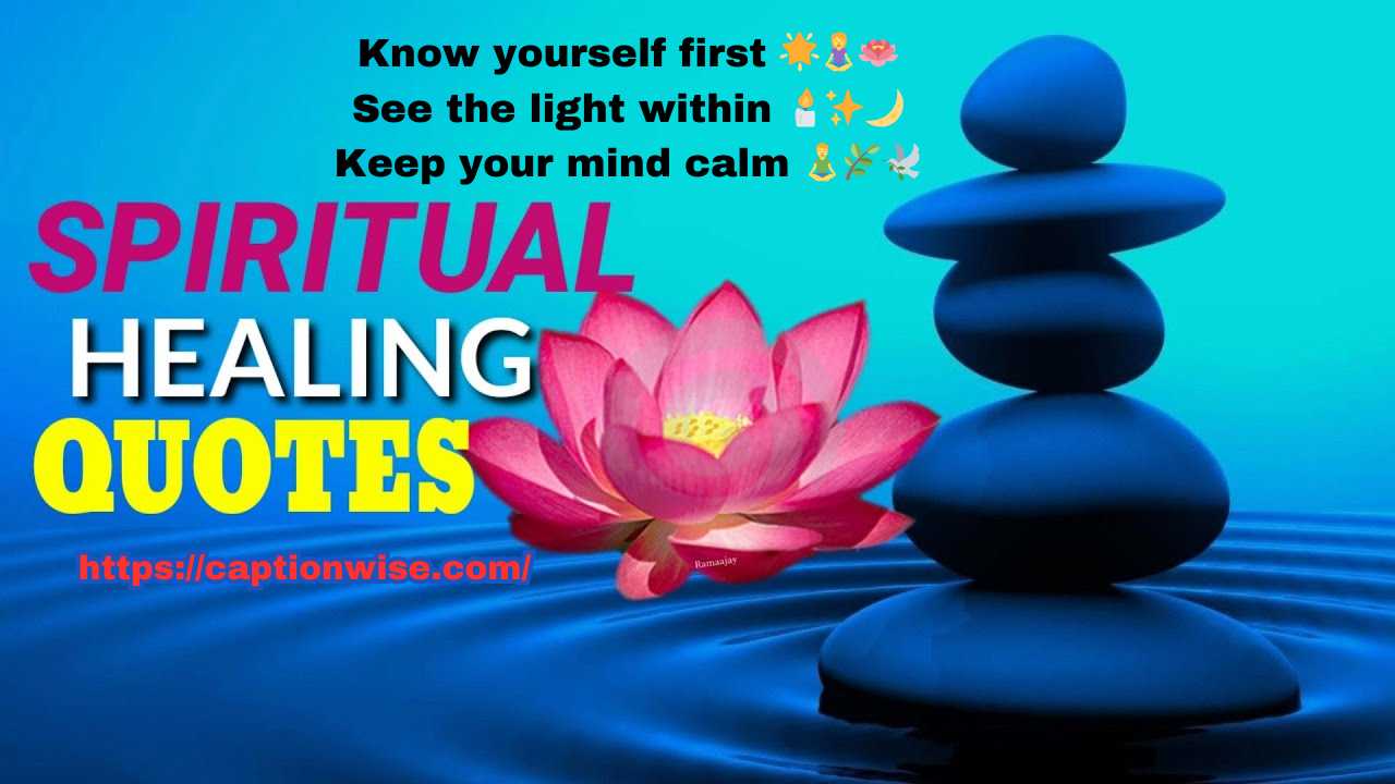 Spiritual healing quotes